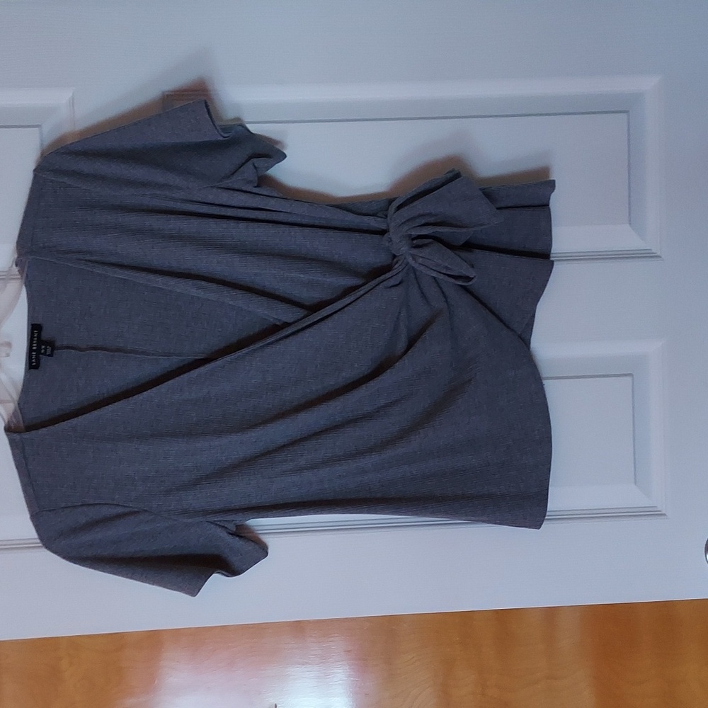 Faux wrap top